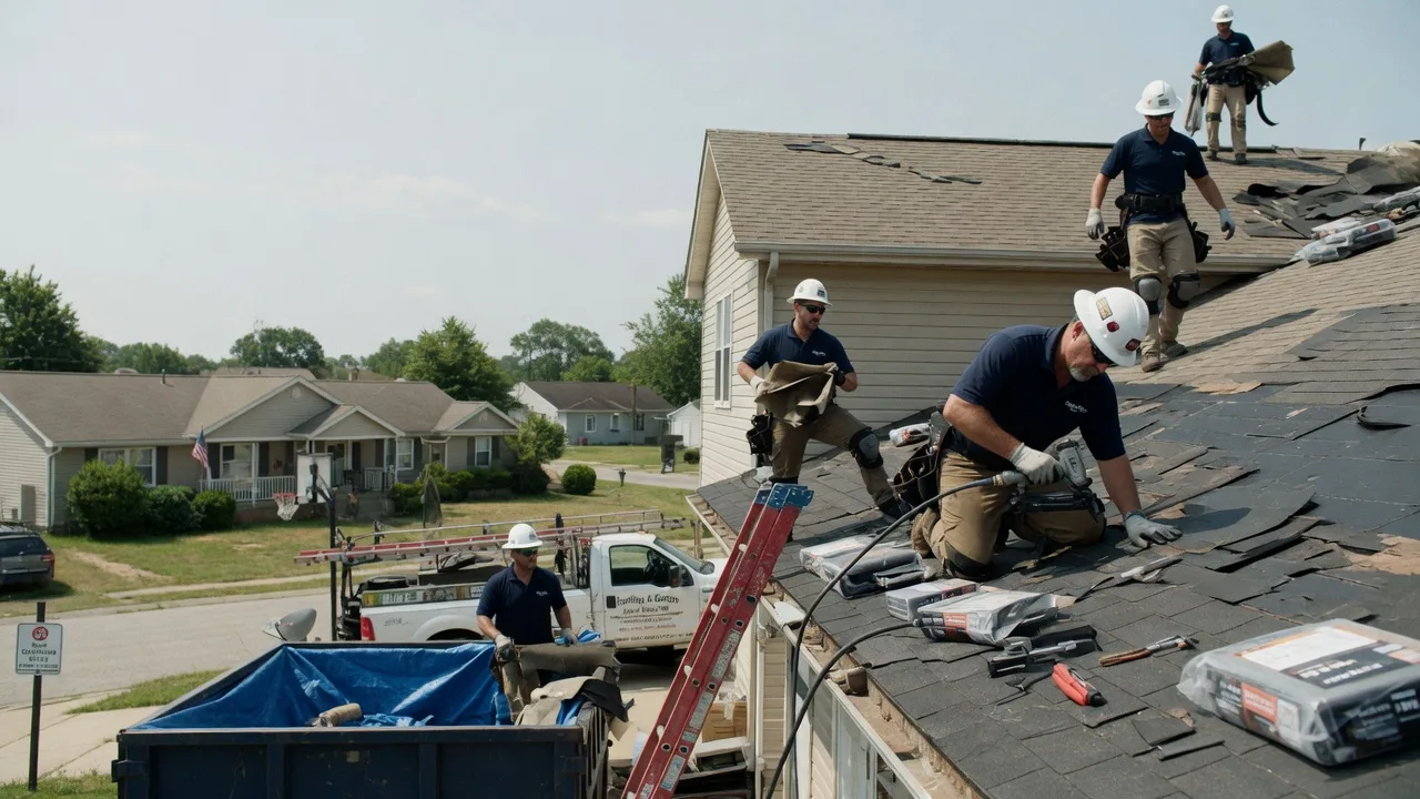 Roof Replacement in Odin, IL near me